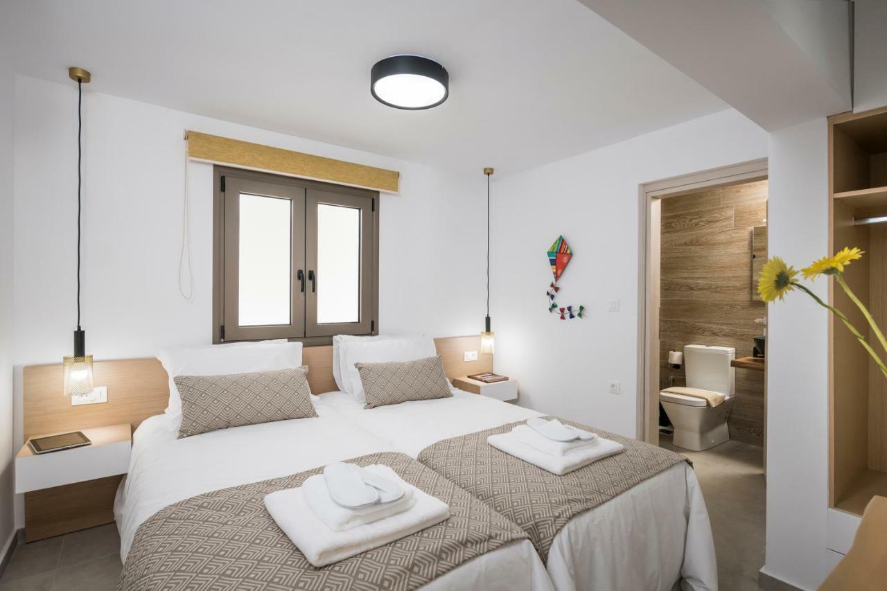 Sea View White Villa Stavros  Bagian luar foto